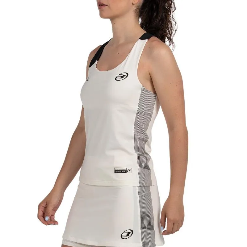 Camiseta Bullpadel Premier Padel Pirac Ecru