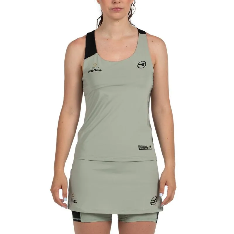Camiseta Bullpadel Premier Padel Pirac Eucalipto