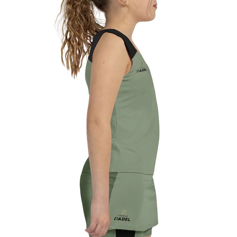Camiseta Bullpadel Premier Padel Pirac Khaki Junior