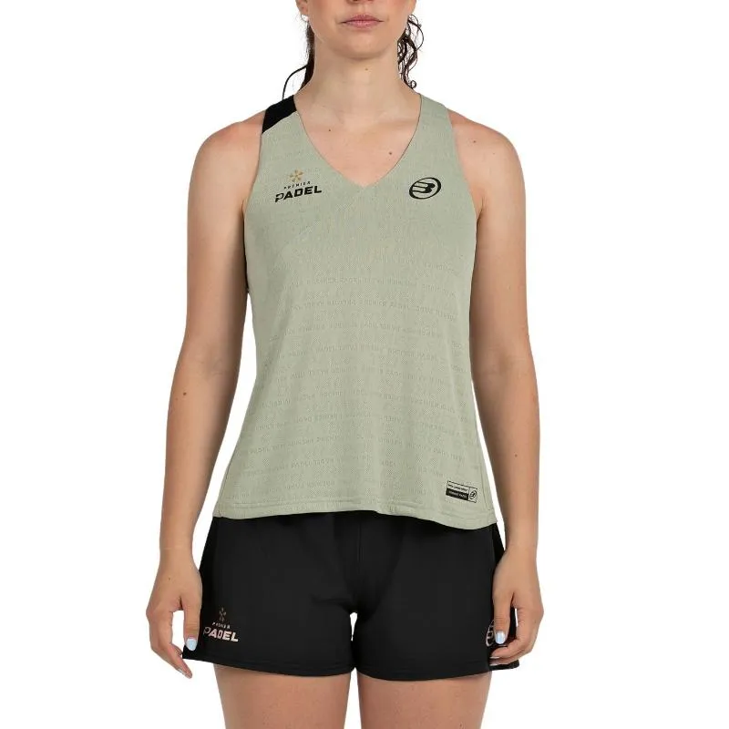 Camiseta Bullpadel Premier Padel Piura Eucalipto