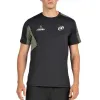 Camiseta Preta Bullpadel Premier Padel Pocate