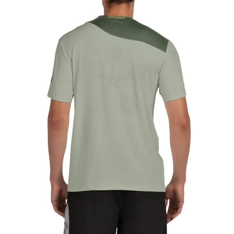 Camiseta Bullpadel Premier Padel Puyo Eucalipto
