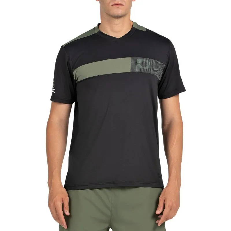 Camiseta Bullpadel Premier Padel Puyo Negro