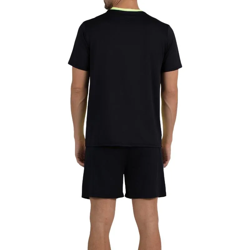 Camiseta Bullpadel Summit Amarillo Azufre Fluor