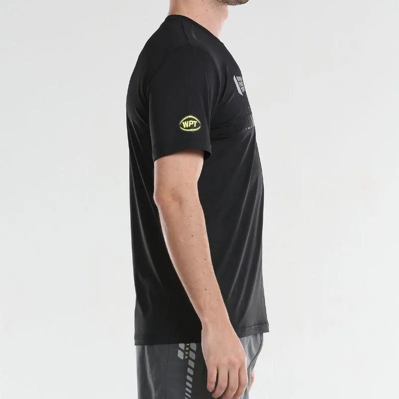 T-shirt Bullpadel WPT Ligio Preto