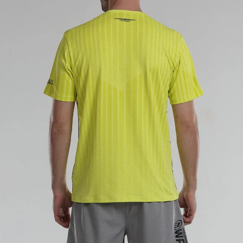 Camiseta Bullpadel WPT Limbo Limon