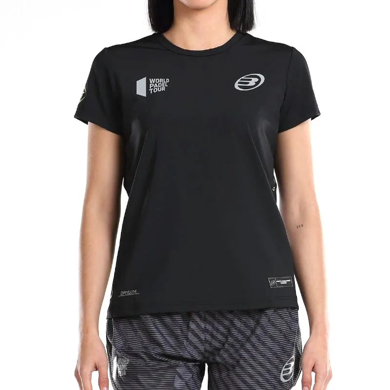 Camiseta Bullpadel WPT Llama Negro