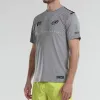 Camiseta Bullpadel WPT Logro Gris Medio Vigore