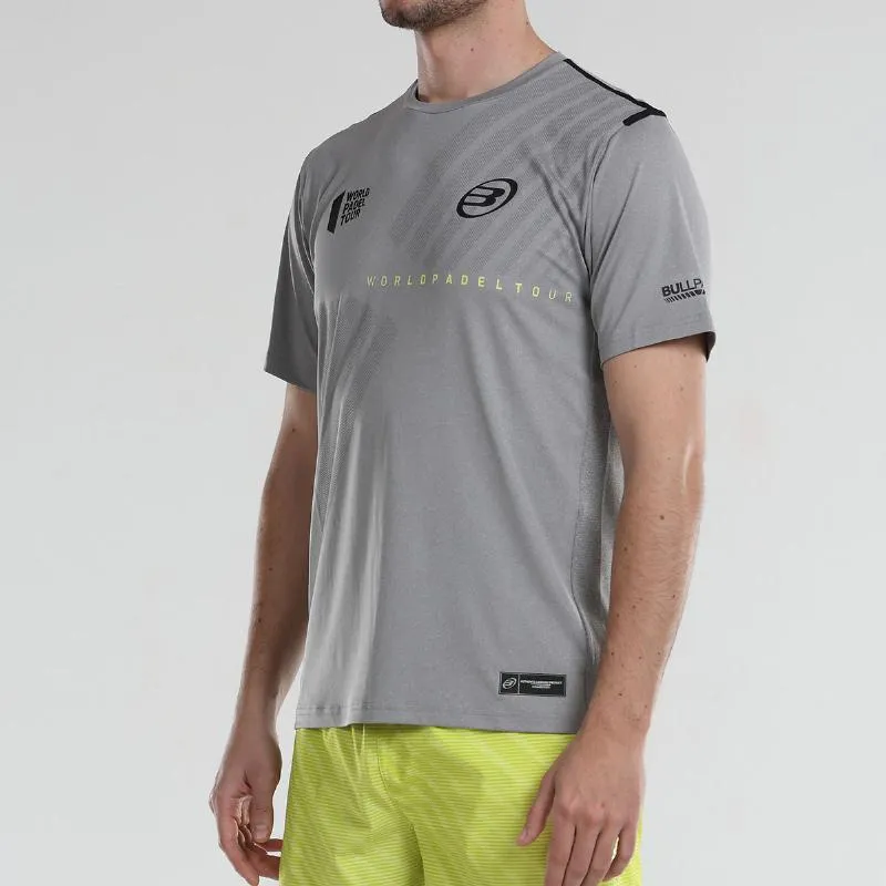 Camiseta Bullpadel WPT Logro Gris Medio Vigore