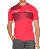 Camisa bullpadel WPT Redullu Carmesi Fluor