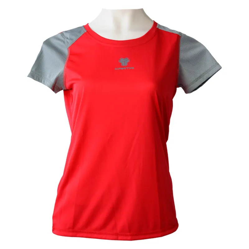 Cartri Simona Cinza Camisa Vermelha