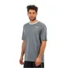 Cinza de seta Drop Shot de camisa