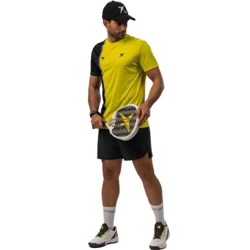 Camiseta Lucas Campagnolo Cosmo Yellow Green Drop Shot