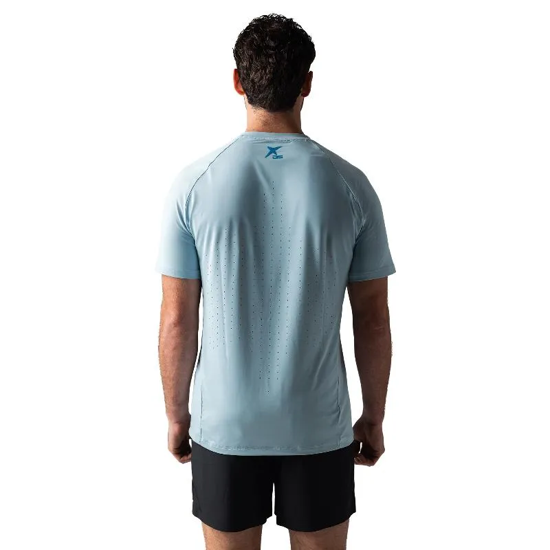 Camiseta Drop Shot Lucas Campagnolo Performance Azul