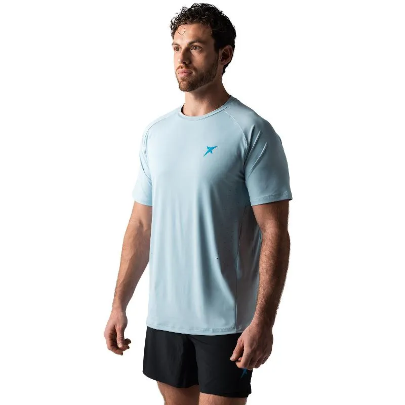 Camiseta Drop Shot Lucas Campagnolo Performance Azul
