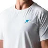 Camiseta Drop Shot Lucas Campagnolo Performance Blanco
