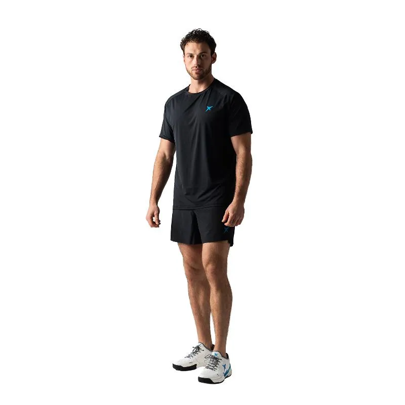 Camiseta Drop Shot Lucas Campagnolo Performance Negro