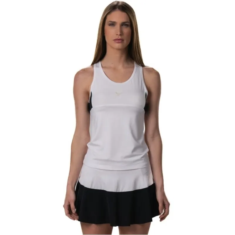 Camiseta Drop Shot Sun Moon Branco Preto