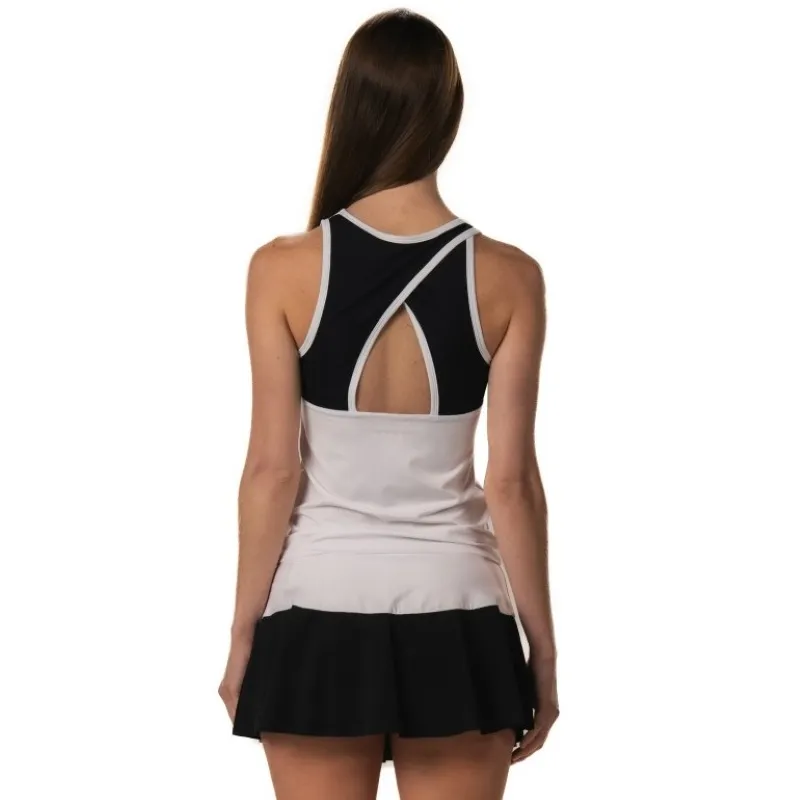 Camiseta Drop Shot Sun Moon Branco Preto