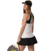 Camiseta Drop Shot Sun Moon Branco Preto