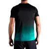 Camiseta Endless Ace Degrade Petróleo Preto