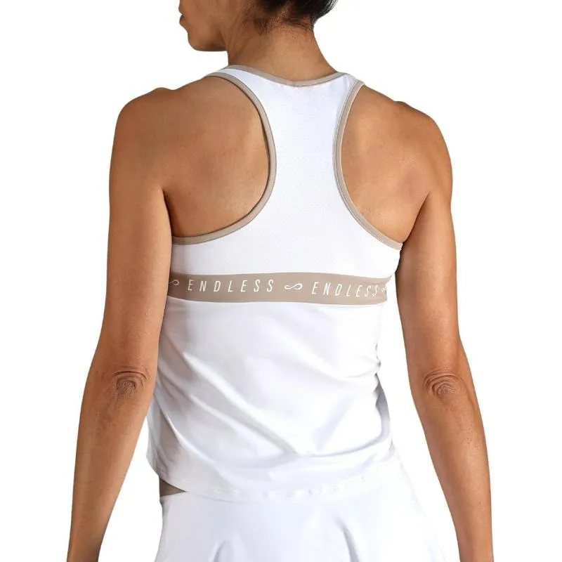 Camiseta branca Endless Allure Delave