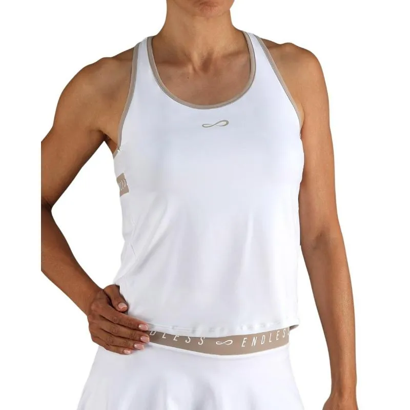 Camiseta branca Endless Allure Delave