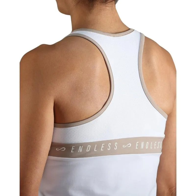 Camiseta branca Endless Allure Delave
