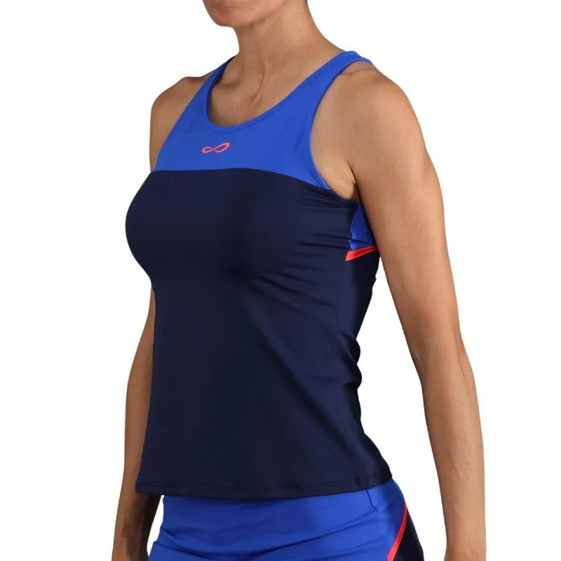 Camiseta Azul Marinho Endless Bloom