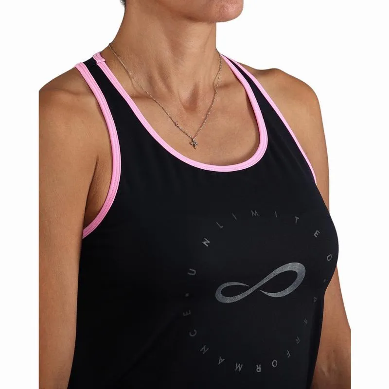 Camiseta Endless Cercle Negro Rosa