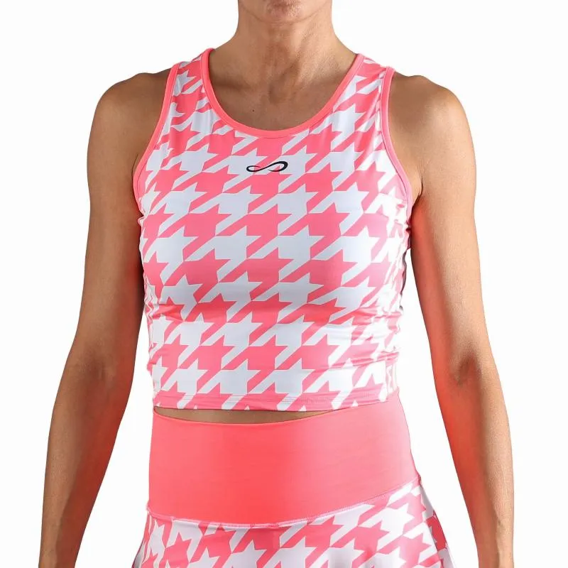 Camiseta Pied-de-Galo Coral Infinita Chill