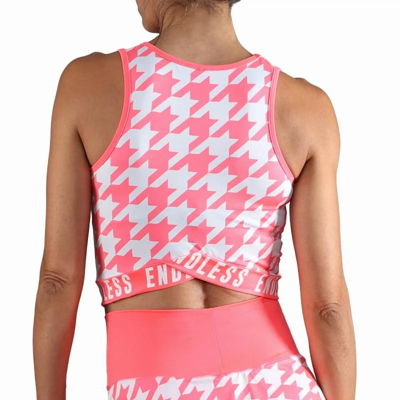 Camiseta Pied-de-Galo Coral Infinita Chill