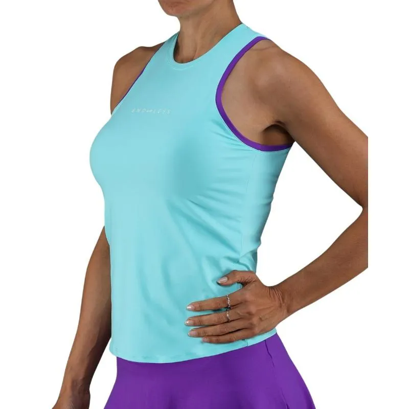 Camiseta Infinita Essencial Aqua Violet