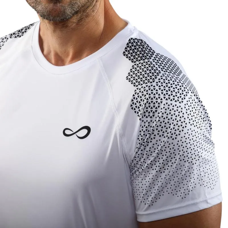 Camiseta Endless Feisty Hexagon Branca