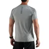 Camiseta cinza hexágono Infinita e Combativa
