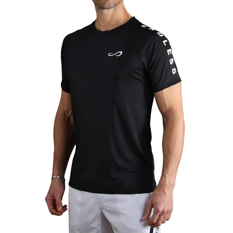 Camiseta preta icônica Endless Feisty
