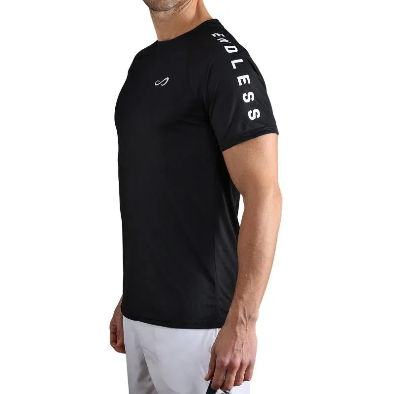 Camiseta preta icônica Endless Feisty
