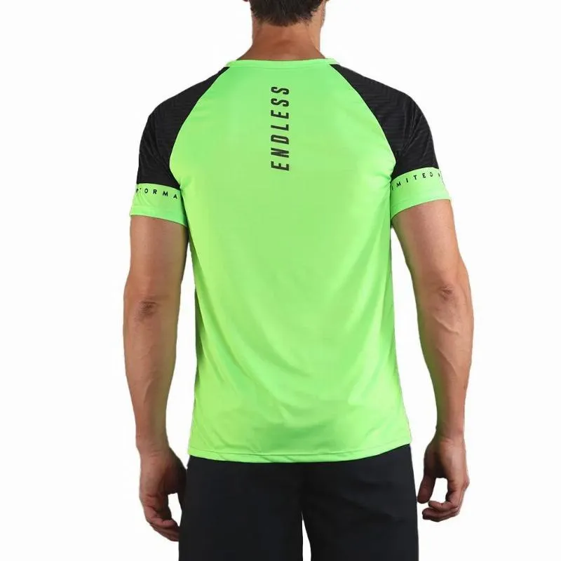 Camiseta verde Endless Feisty Sleeves
