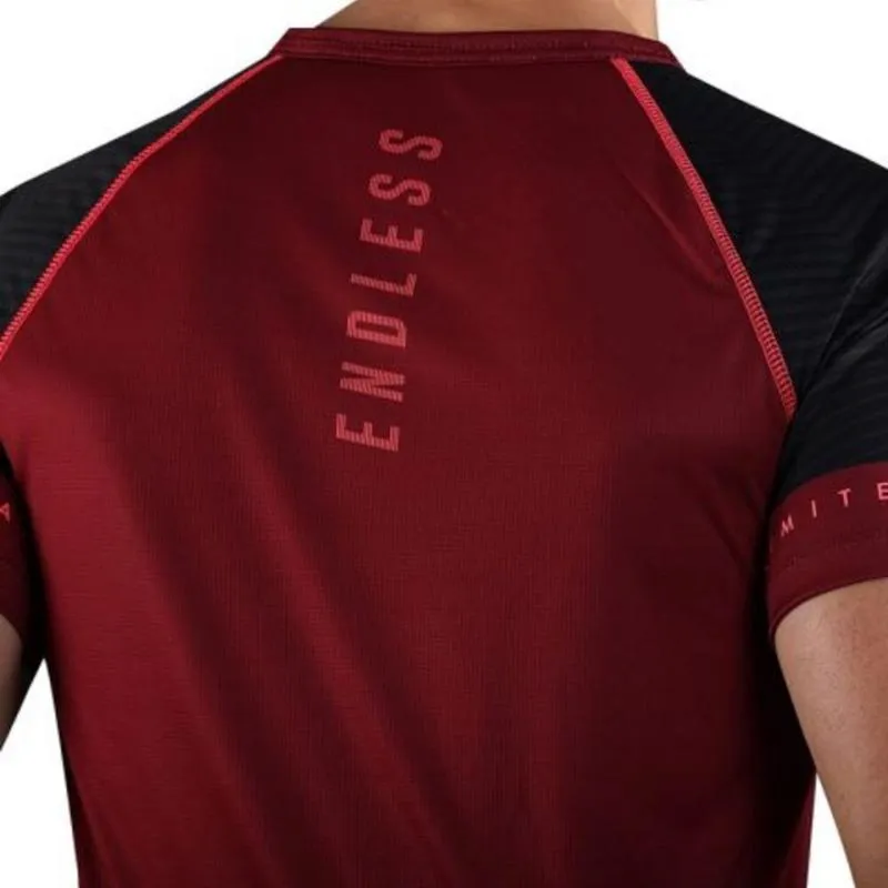 Camiseta Endless Feisty Sleeves Wine