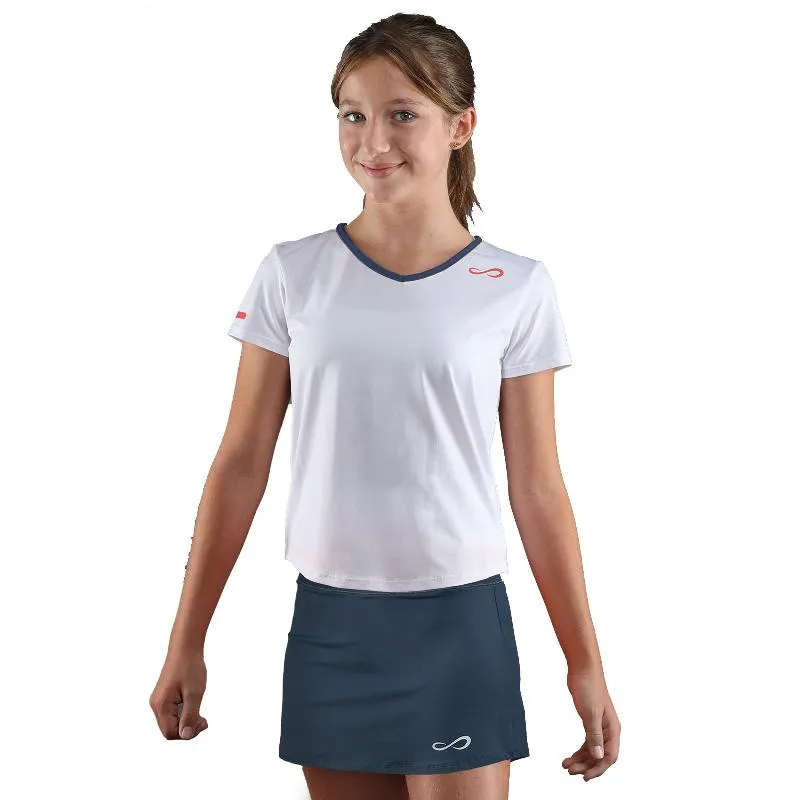 Camiseta Júnior Endless Glory Branco Índigo Azul