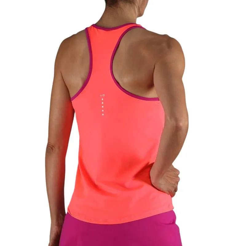 Camiseta Endless Speed V Coral Brilhante
