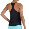 Camiseta Endless Speed V Black Aqua