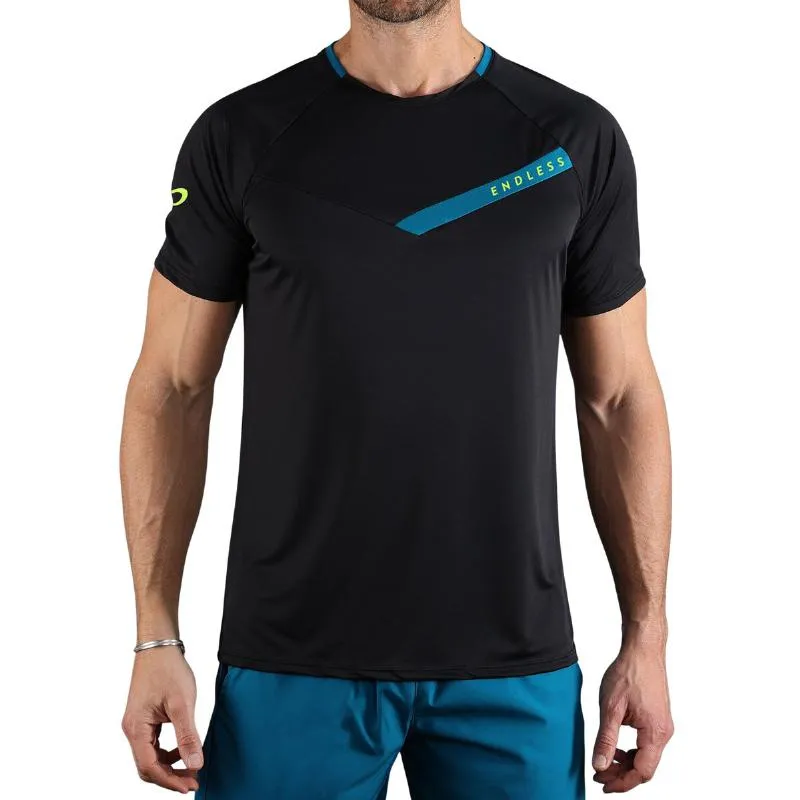 Camiseta Endless Tracer Petróleo Preto