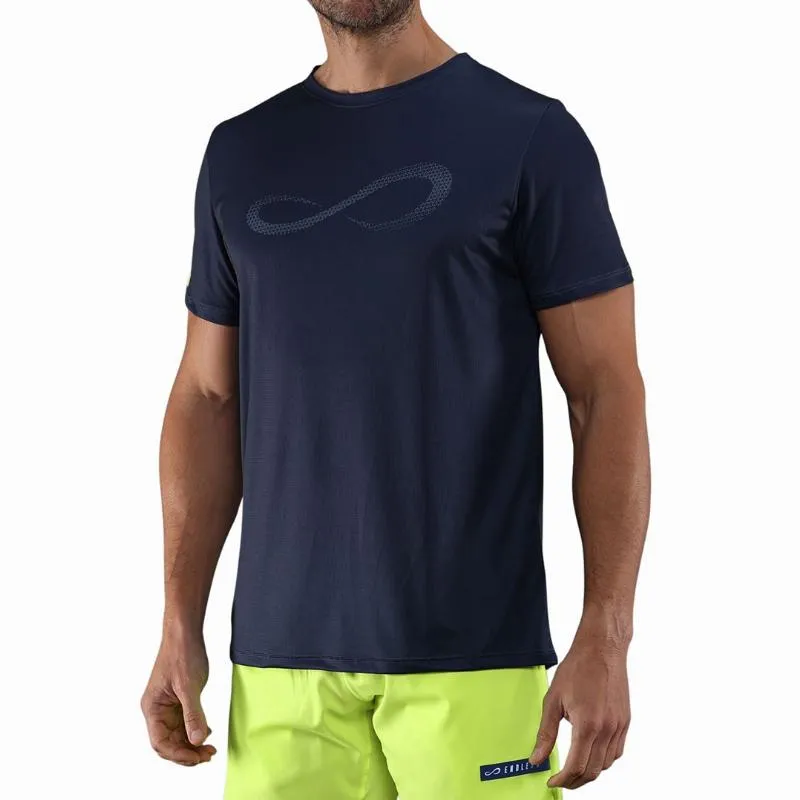 Endless Unlimited Diamond II Navy Blue Yellow T-Shirt