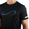 Camiseta Endless Unlimited Diamond II Negro Petróleo
