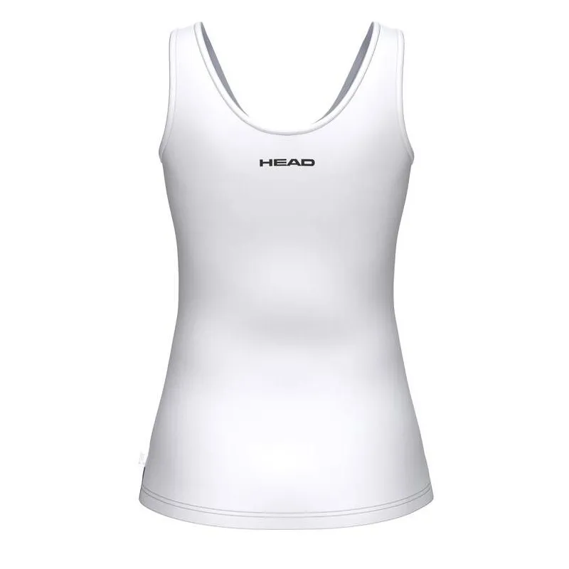 Camiseta Branca Roxa Borrada da Cabeça Feminina