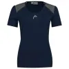 Camiseta Head Club 22 Tech Azul Marinho Feminina