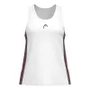 Camiseta Head Club 25 Branca Vermelha Júnior