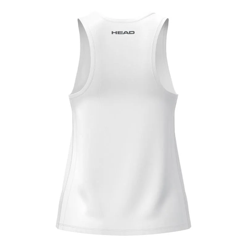Camiseta Head Club 25 Tech Branca para Mulheres