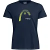 Camiseta Head Club Lara Azul Amarelo Feminino